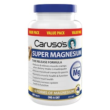 Carusos Super Magnesium 240 Tablets