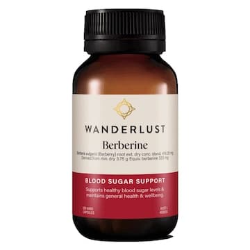 Wanderlust Berberine 333mg - 120 Capsules