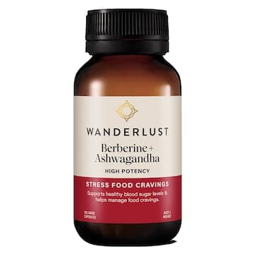 Wanderlust Berberine + Ashwagandha 120 Capsules