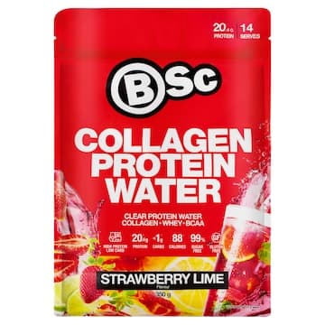 BSc Collagen Protein Water Strawberry Lime 350g
