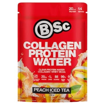 BSc Collagen Protein Water Peach Iced Tea 350g