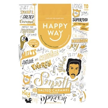 Happy Way Vegan Protein Powder Salted Caramel 500g