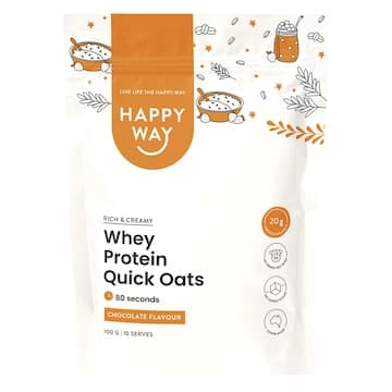 Happy Way Whey Protein Quick Oats Chocolate 700g