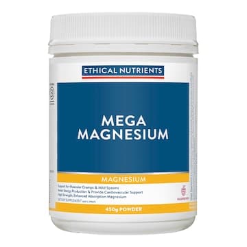 Ethical Nutrients Mega Magnesium Raspberry 450g Powder