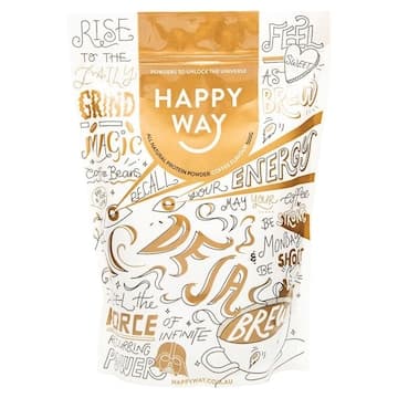 Happy Way Whey Protein Powder Coffee 500g