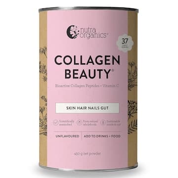 Nutra Organics Collagen Beauty Powder Unflavoured 450g