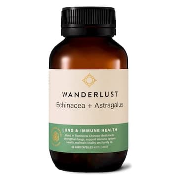 Wanderlust Echinacea + Astragalus 60 Capsules