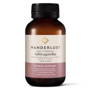 Wanderlust High Strength Ashwagandha 60 Capsules