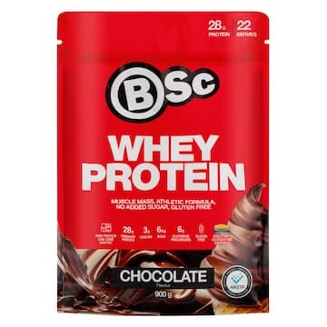 BSc Whey Protein Powder Chocolate 900g